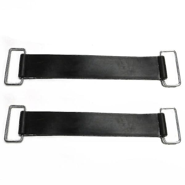 Motorcycle Battery Rubber Band Motorcycle Batteries Quick Release. (Black) (2 pcs)