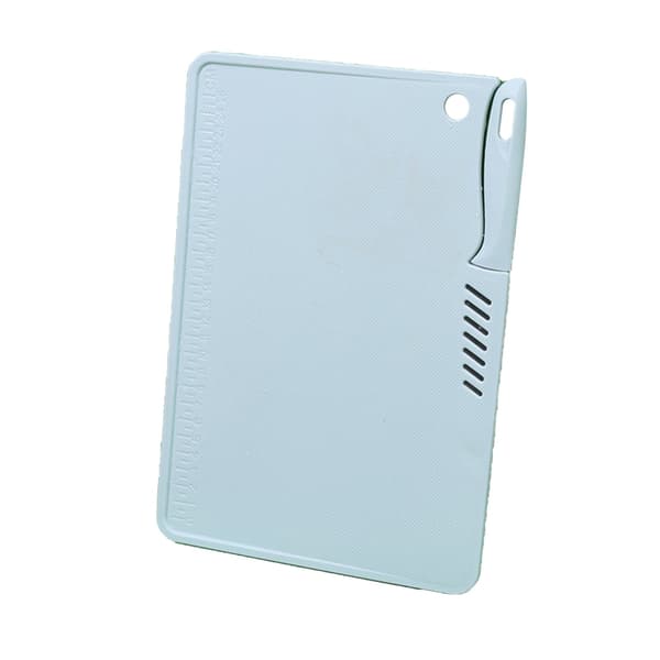Plastic Cutting Board, Blue, Portable Fruit Chopping Board with Knife, Hanging Hole for Kitchen