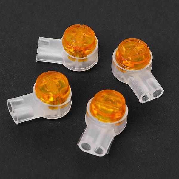 100 pcs Uy2 K2-connector grease filling tail wire line terminal connector