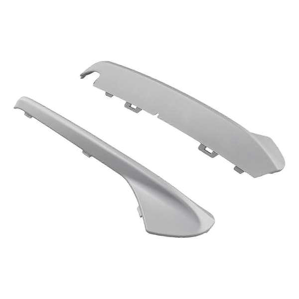 Left+Right Front Bumper Outer Grille Molding Trim For X6 F16 2015-2019 51117343259 51117343260