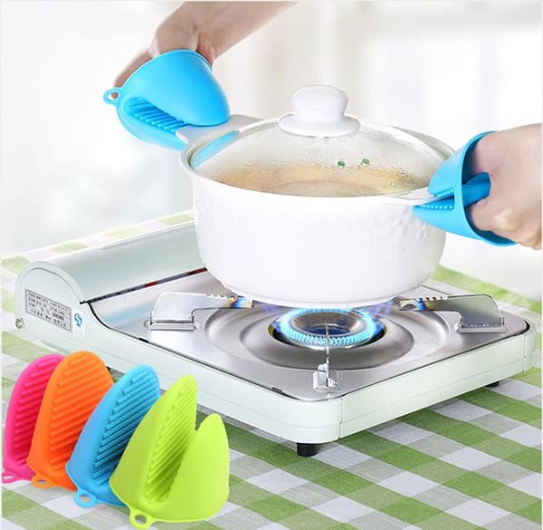 Mini Tykke Varmebestandige Silikonovnsvotter for Baking, Kaker