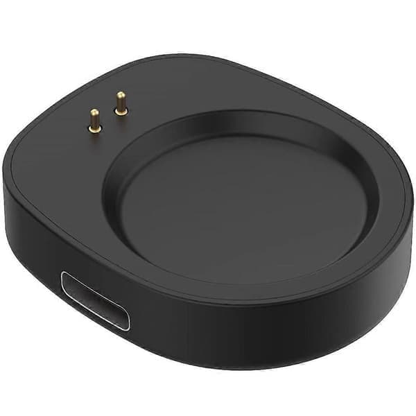 Replacement Magnetic Charging Cable Compatible with Huami Amazfit Helio Strap Watch Charger Black Single Base