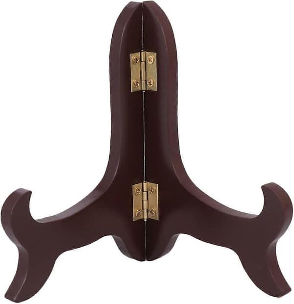 Elegant tallerkenholder med dekorativt design