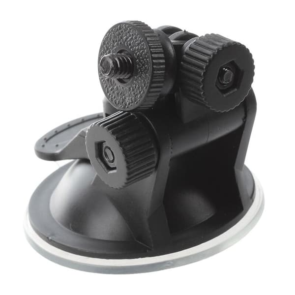 3X Mini Car Suction Cup Mount/4 Threads for Hero Sports Camera NEW
