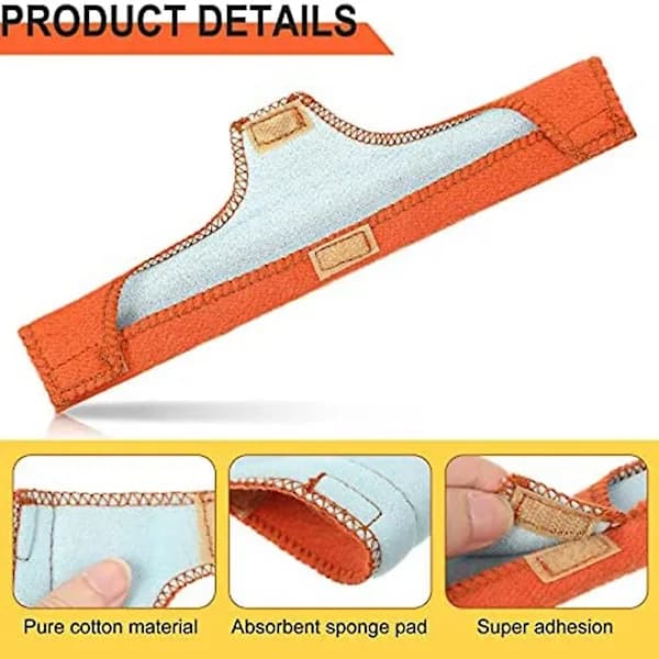 Hjelmsvedbånd, svedbånd til svejsning, luftpude, antiperspirant, orange