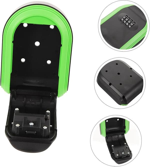 Key Lock Boxes 5 Pcs Security Lockboxes Key Lockers Lockable Key Cabinets for Keys