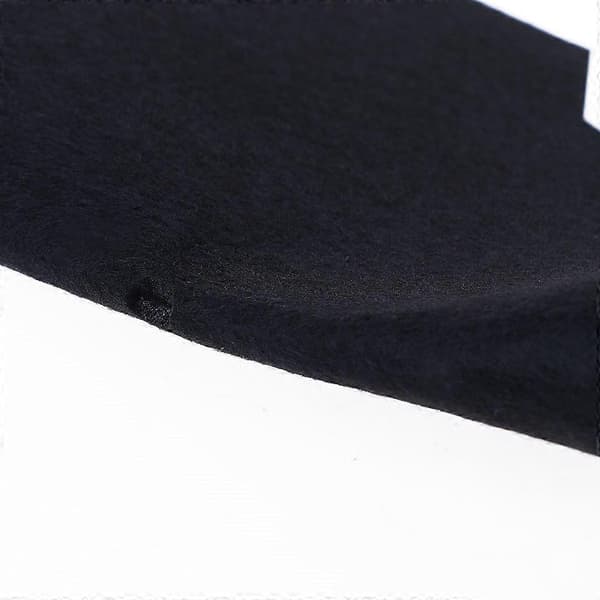 Filt-tallerkenmatte for LP-platespiller 7 mm hulldiameter matte