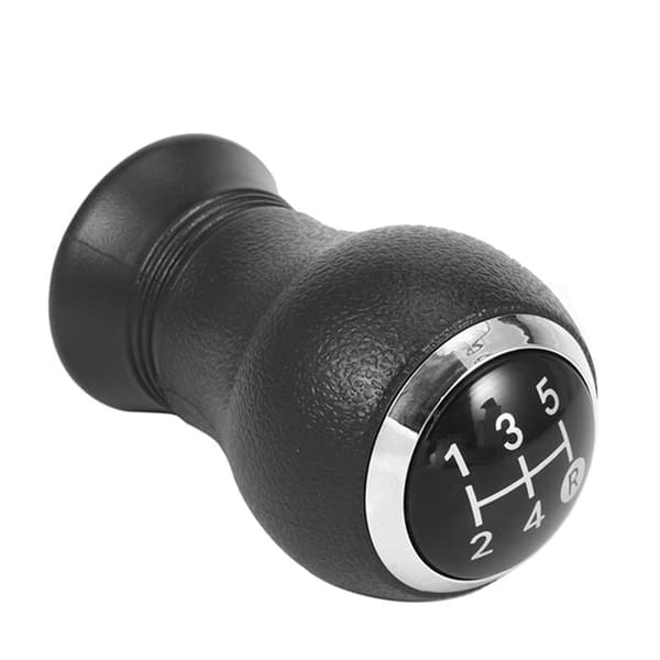 2 stk 5-trins manuel gearknop håndbold til Yaris 2005 2006 2007 2008 2009 2010 Sort