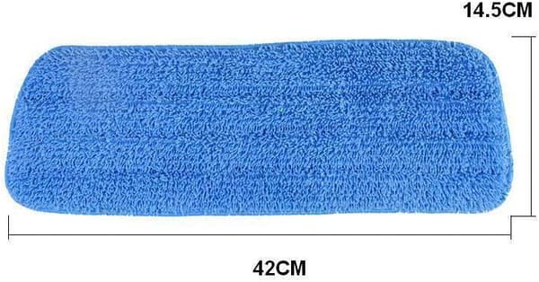 5 stk. mikrofibermopper, vand spraymoppe, fiber snoet stofmateriale, egnet til alle vaskbare spraymopper og Reveal mopper 42 * 14cm