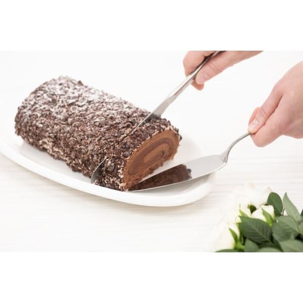 Kagespade og Kagekniv Sæt | Maku Kitchen Life Silver silver
