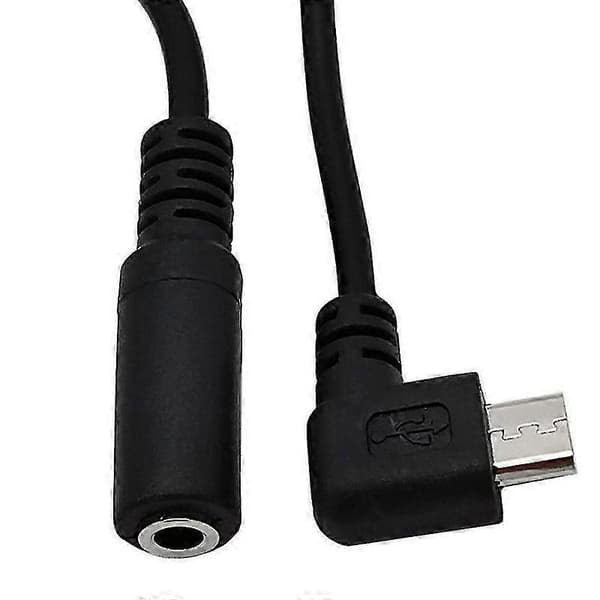 Micro USB till 3.5mm Jack Ljudadapterkabel Utmärkt Ljud Ljudkablar
