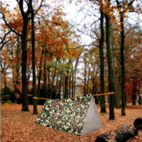 EEEKit 2-pakke Nødsovepose Vanntett Lett Termisk Bivy Bag Overlevelse