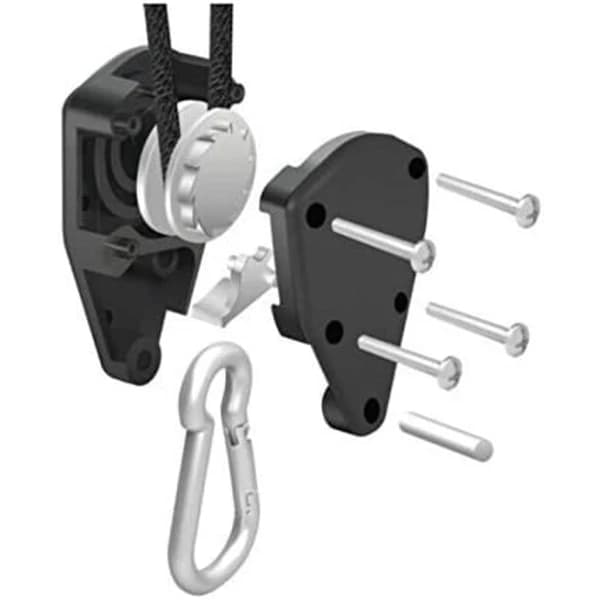 Repstrammere med kroker for lampe eller planter, justerbart rephang (1 par)
