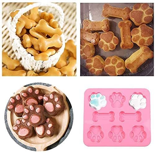 Bageform, bruges til gelé, slik, chokolade, isterninger, kan bage hundesnacks