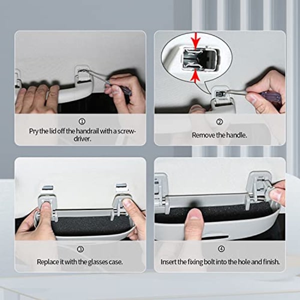 Car Glasses Holder - Compatible with Various Models