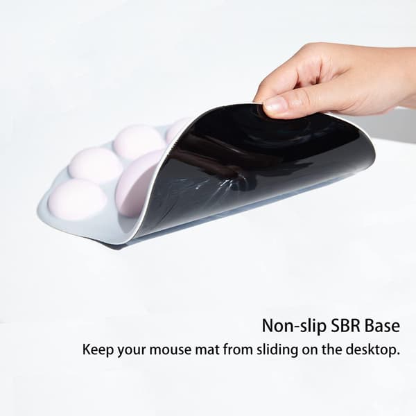 Musematte med håndleddsstøtte, ergonomisk musematte, Kawaii kattemus