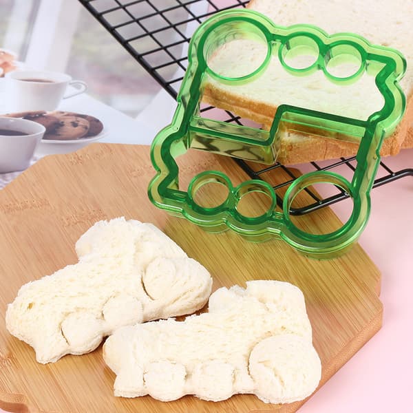 Sandwichkutter for barn DIY Kake Toast Brød Kutter Form Kjøkkenutstyr Car
