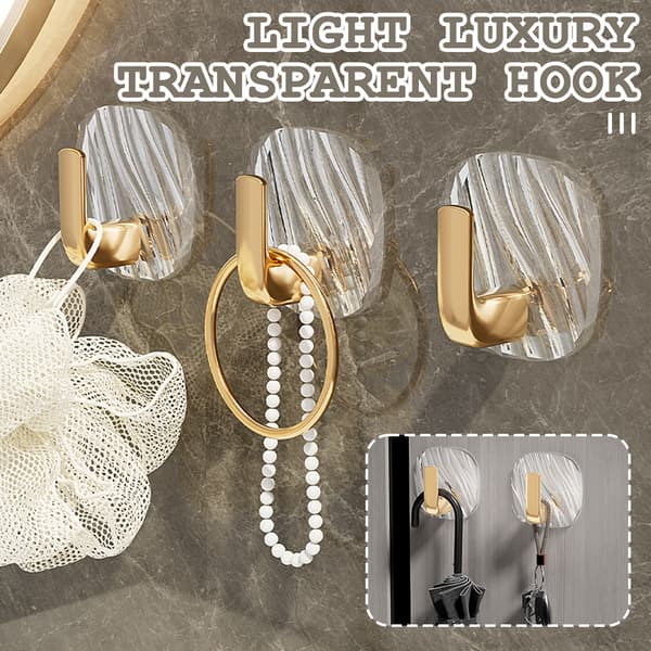 High-grade Platinum Hooks for Home Use Large Load-bearing Hanging Hooks for Bathroom Kitchen