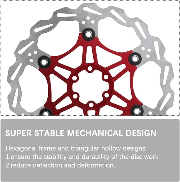 MTB-cykelbremseskive i aluminiumlegering, cykelbremseskive br DXGHC