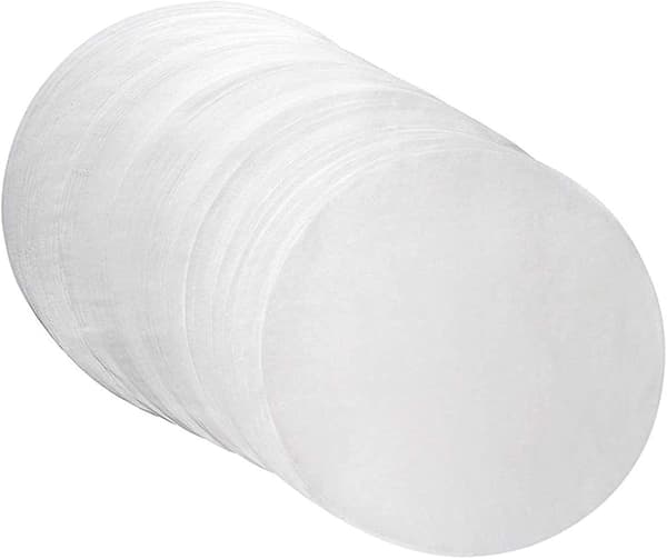 100 stykker 8 tommer bagepapir non-stick kageform non-stick