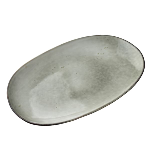 Serving Dish Porcelain BASIC NATURE 36x22x4 Beige 1
