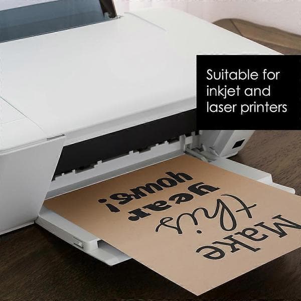 Practical and Beautiful A4 Brown Kraft Cardboard Blank Stock Printer Paper Wedding Label Packaging Card