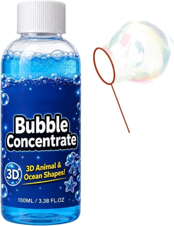 Boblevæske, 100 ml, konsentrert, for pipe barn -