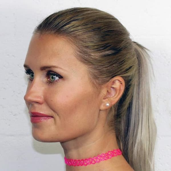12-pack Choker Halsband Set Henna Tatuering Stretch Elastiska Smycken Kvinnor Flicka Gåva