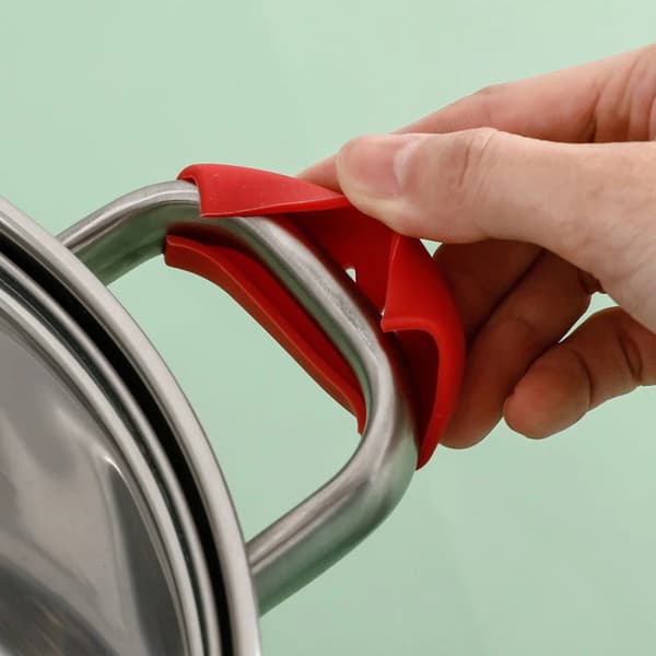 3 par silikone varmeisolerende ovnhandsker grydelapper