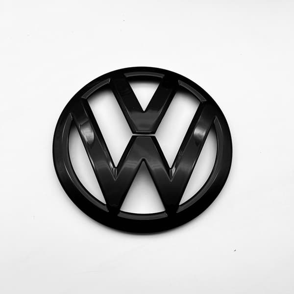 Sort Erstatningslogo Foran & Bag til Volkswagen Golf 7 MK7 2014-2017 Grill Emblem{AZC}