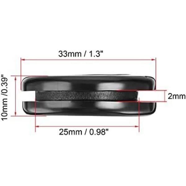 Rubber Grommet Round Double Sided Support Diameter 40mm Rubber Cable Gland Protection 4pcs, from DEBUNS