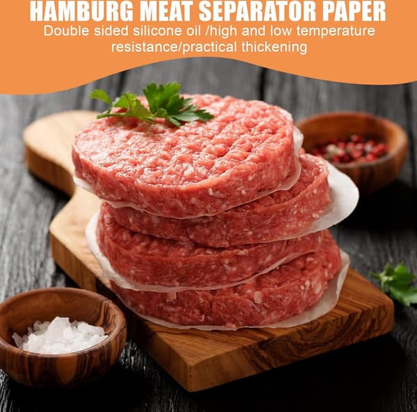 Kødpresse - Burger Kødpresse - Hamburgerpresse - Rustfrit stål - Madform til køkkenet