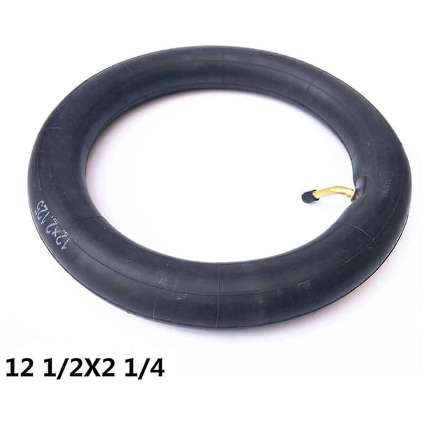2x 12,5x2,25 Cykel Innerslang Punkteringsresistent Böjd Ventil för Cykeldäck Utomhuscykling [DB]