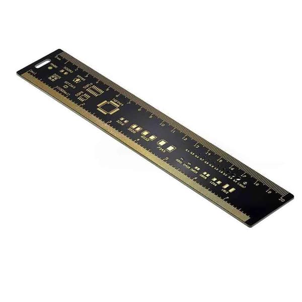 5 stk. printpladelineal ingeniøremballageenhedspakke (20 cm) -