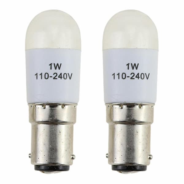 2x erstatningslampe for symaskin, lampe for symaskinlampe [db]