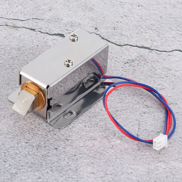 DC 12V miniature elektromagnetisk lås, elektrisk styrelås KLB
