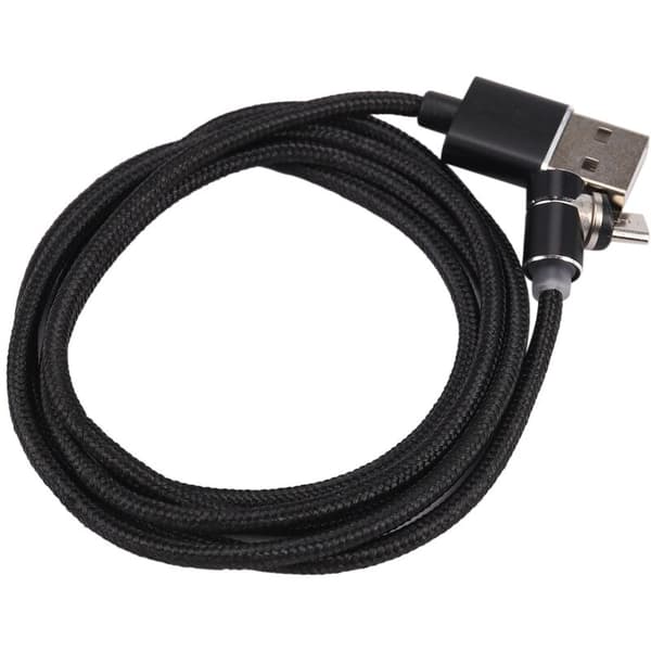 Magnetisk rund magnetisk laddningskabel Android datakabel armbåge magnetisk laddningskabel