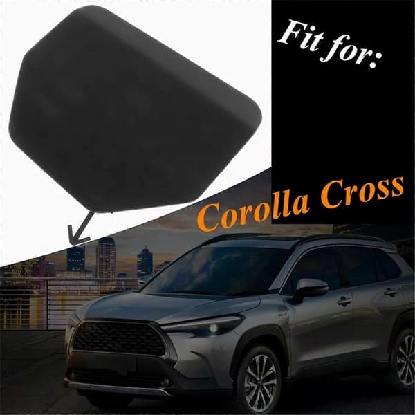 Tow Hook Cover for Front Bumper 531280A060 for 2022-2023 Car Accessories