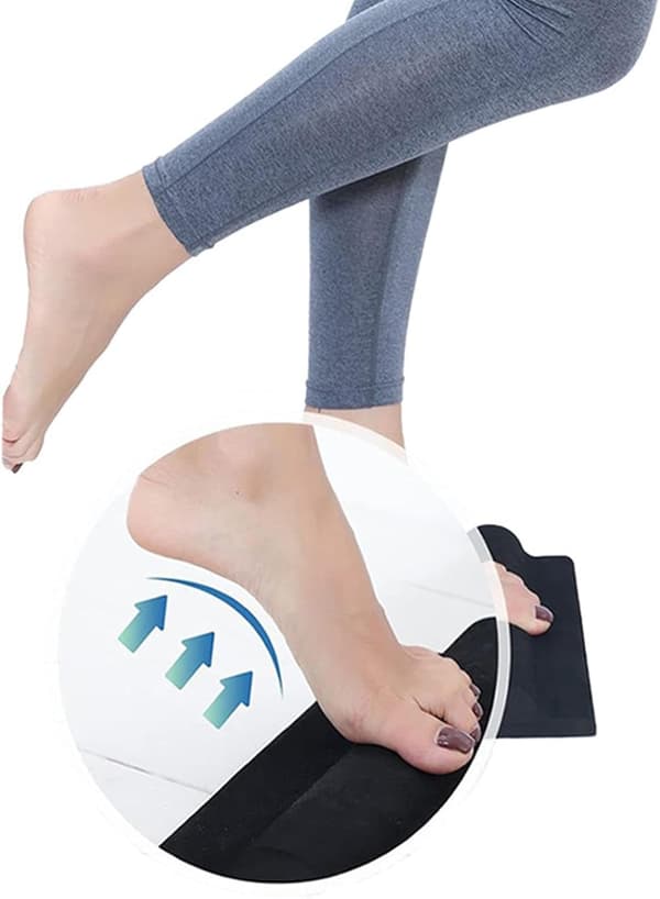 Fodbue træner, ergonomisk fodbue træner sort 30 cm Schwarz 30 cm