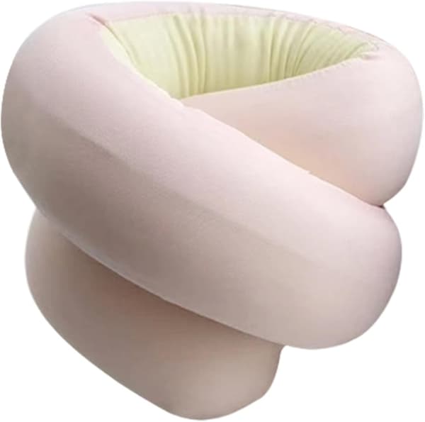 Nakkepute justerbar polstring i spiral-S-form rose Rose