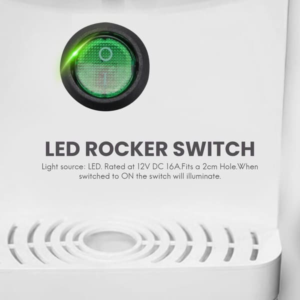 4 x 12V LED vippekontakt Spst instrumentpanel bil båd