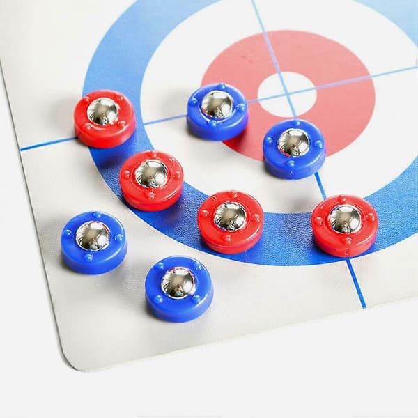 12 stk. Bordspill Shuffleboard Spill Glidende Perler Skrivebords Shuffleboard Spilltilbehør [DB]