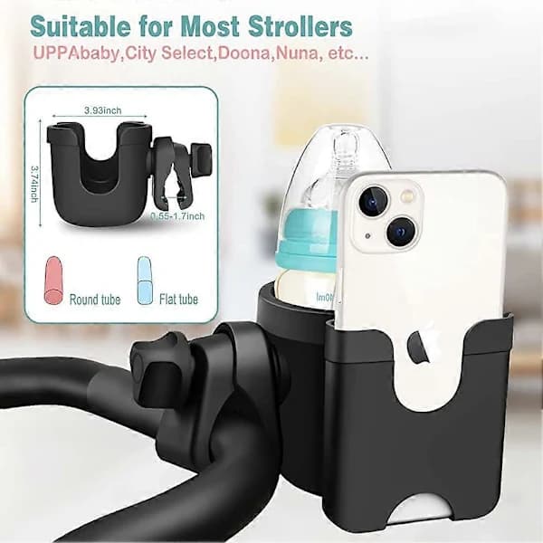 NA/Stroller Cup Holder - Bottle Holder Bike Cup Holder Stroller Cup Holder