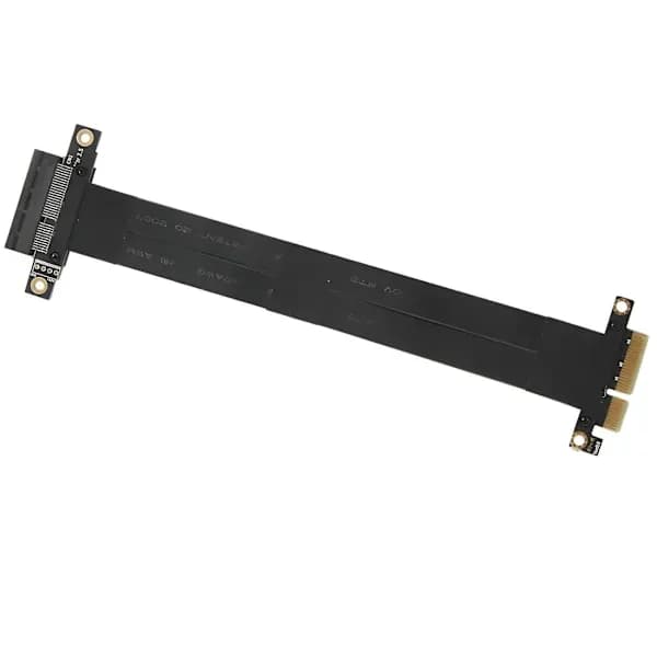 PCIe förlängningskabel 4x förlängningskabel (4x 180 grader 20cm)