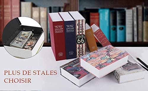 Real Paper Book Safety Box, Secret Dictionary Safe