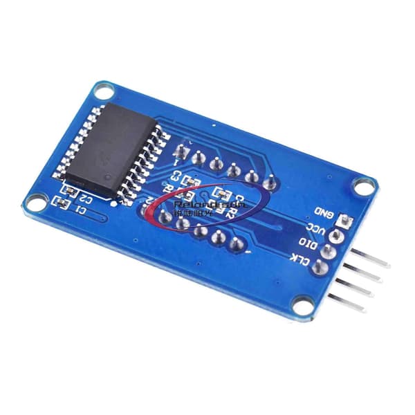 12 stk 4-bits LED-skjermmoduler klokke -