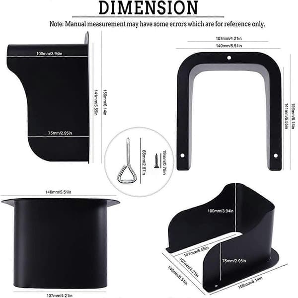 Doorbell Rain Cover Doorbell Sunshade Box Socket Rain Cover Visual Access Control Machine Windshield