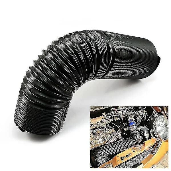 2.5-inch Adjustable High-Flow Flexible Turbo Cold Air Intake System Hose Pipe 63mm