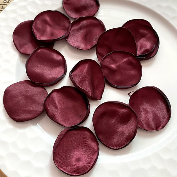 200 st kunstige silkeorganza rosenblade bryllupsbelysning
