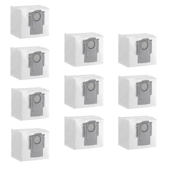 Pölypussit 10 kpl Xiaomi Roborock S8 / S8 Pro S8+ White White